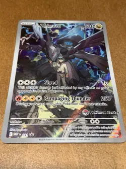 Pokemon Center Stamped - N's Zekrom MEP 031 Black Star Promo - Pokemon TCG Card - Image 1