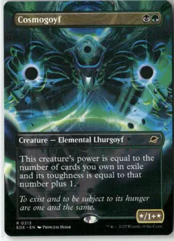 Cosmogoyf (Borderless) | | Edge of Eternities | 313 | NM | MTG - Image 1