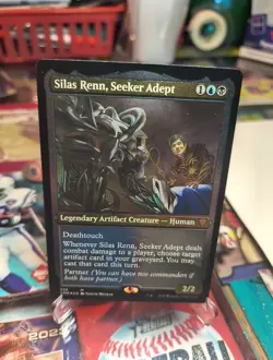 Silas Renn, Seeker Adept (Foil Etched) - Commander Legends - Image 1
