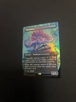 Wistfulness #296 Foil Mythic (Borderless) Lorwyn Eclipsed Magic The Gathering - Image 1
