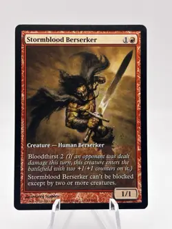 Stormblood Berserker 79 Extended Art Promo Core Set 2012 M12 MTG LP - Image 1