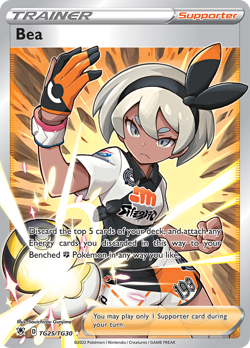 Bea TG25/TG30 Ultra Rare Astral Radiance Trainer Gallery Pokemon Near Mint - Image 1