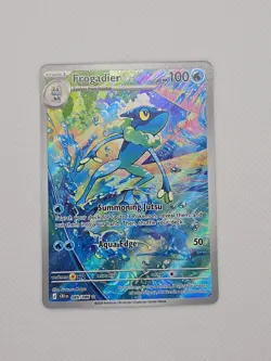 Pokemon TCG Frogadier 089/086 Illistration Rare Holo Chaos Rising - Image 1