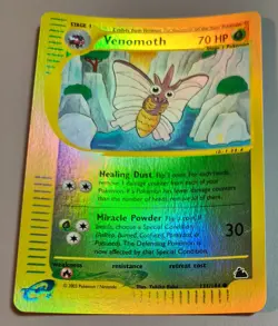 Venomoth # 111/144 Reverse Holo Karte B Skyridge 2003 Pokemon EN Mint Vintage - Image 1