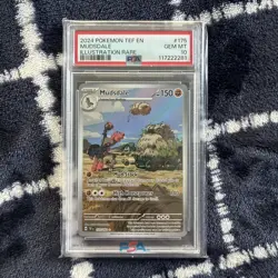 2024 Pokemon Temporal Forces Mudsdale #175/162 PSA 10 GEM MINT - Image 1