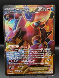 Volcanion EX 107/114 Rare Ultra Steam Siege Pokemon MP - Image 1
