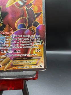 Volcanion EX 107/114 Rare Ultra Steam Siege Pokemon MP - Image 4
