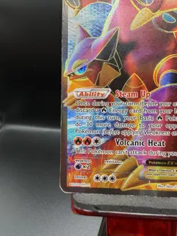 Volcanion EX 107/114 Rare Ultra Steam Siege Pokemon MP - Image 5