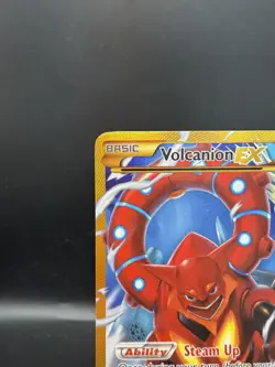 Pokemon Volcanion EX Secret Rare Holo 115/114 XY - Steam Siege TCG - Image 2