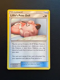 Lillie's Poke Doll 197/236 Uncommon Cosmic Eclipse Pokemon Near Mint - Image 1