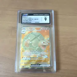 Golem ex CGC 9 Ultra Rare Holo Pokemon TCG Scarlet & Violet 151 189/165 - Image 1