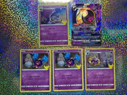 Pokemon TCG: Holo 015/025 Lunala & 013/025 Cosmog; Promo SM17 Lunala GX - Image 1
