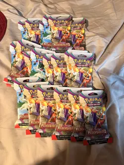Pokemon Paldea Evolved Set Sleeved Booster Packs Lot of 20 new sealed - Image 1