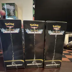 Pokemon TCG Chaos Rising Booster Bundle Box Lot of 3 Sealed Boxes - Image 2