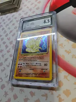 CGC 8.5 Ninetales 12 - Base Set - Pokemon Card TCG - (Equivalent to PSA & BGS) - Image 2