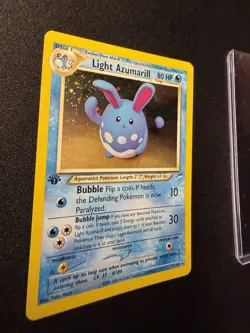 Pokemon Light Azumarill 1st Edition Holo Neo Destiny 2002 13/105 💎NM ++💎 - Image 2