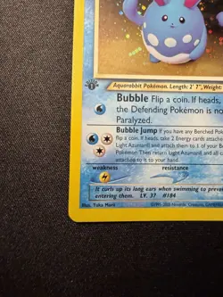 Pokemon Light Azumarill 1st Edition Holo Neo Destiny 2002 13/105 💎NM ++💎 - Image 3