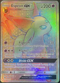 Espeon GX (Secret) 152/149 SM Base Set Holo - Pokemon Card - Image 1