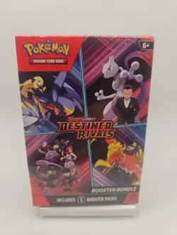 Pokemon TCG Scarlet & Violet—Destined Rivals Booster Bundle Box (6 Packs) - Image 1