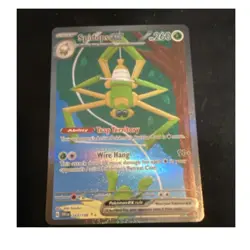 Pokemon TCG Spidops ex 243/198 SV01 Scarlet & Violet Holo SIR English - Image 1
