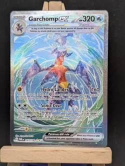 Garchomp EX - 245/182 - Paradox Rift Special illustration Rare - Pokemon TCG NM - Image 1