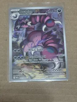 Pokemon Drapion 097/088 Perfect Order Illustration Rare Full Art Holo NM - Image 1