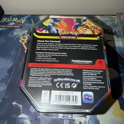 Pokemon TCG Mega Charizard X EX Tin Sealed (4 booster packs and more!) - Image 2