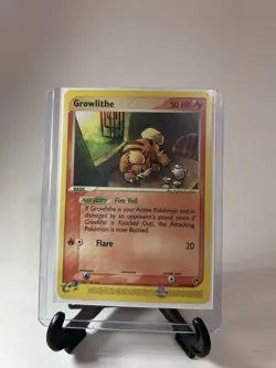 Pokemon TCG Growlithe Card 65/100 Sandstorm Regular Vintage English Edition - Image 3