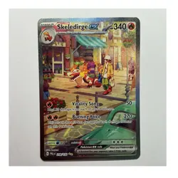 Pokemon TCG Skeledirge ex 258/193 Paldea Evolved SIR Full Art Holo English - Image 1