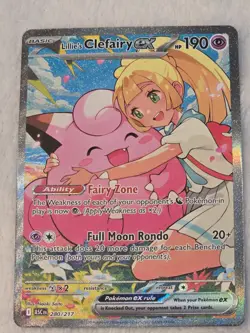 Lillie's Clefairy ex 280/217 SIR Me: Ascended Heroes Holo Pokemon Tcg - Image 1