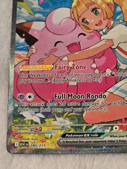 Lillie's Clefairy ex 280/217 SIR Me: Ascended Heroes Holo Pokemon Tcg - Image 2