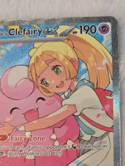 Lillie's Clefairy ex 280/217 SIR Me: Ascended Heroes Holo Pokemon Tcg - Image 4