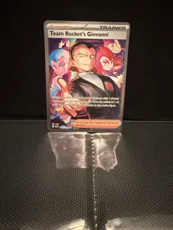 Pokemon Team Rockets Giovanni 238/182 SIR Destined Rivals - Image 1