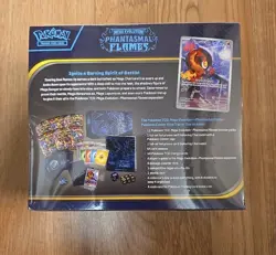 Pokemon TCG Phantasmal Flames Pokemon Center Exclusive ETB Elite Trainer Box - Image 3