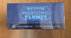 Pokemon TCG Phantasmal Flames Pokemon Center Exclusive ETB Elite Trainer Box - Image 4