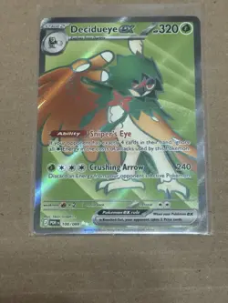 Pokemon Decidueye ex 100/088 Perfect Order Special Illustration Rare SIR Holo NM - Image 1