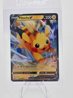 PIKACHU V SWSH285 SWORD & SHIELD POKEMON (PROMO ULTRA RARE) - Image 1