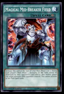 Yu Gi Oh! Magical Mid Breaker Field MP17 EN106 MP17 1st Edition Regular - Image 1