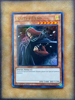 Yugioh Vanity's Fiend DUDE-EN034 Ultra Rare 1st Ed NM - Image 1