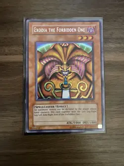 Exodia the Forbidden One DDS-003 NM Secret Rare Video Game Yugioh Promo - Image 1