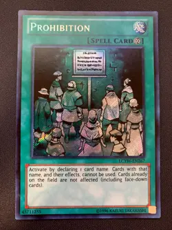 YuGiOh! - Prohibition- Unlimited Edition - Secret Rare - LCYW-EN267 NM - Image 1