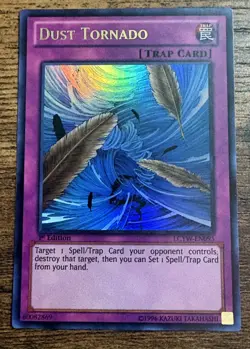 Yugioh Dust Tornado LCYW-EN095 Ultra Rare 1st Ed NM - Image 1