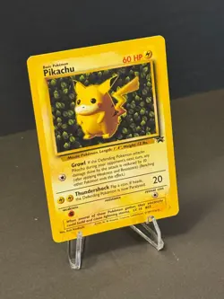 Ivy Pikachu #1 Black Star Promo Rare Vintage Pokemon Card - Image 3
