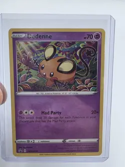 Dedenne SWSH080 Black Star Promos Cosmos Holo Pokemon Trading Card Game 2021 NM - Image 1