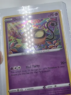 Dedenne SWSH080 Black Star Promos Cosmos Holo Pokemon Trading Card Game 2021 NM - Image 3