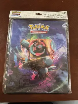Pokemon Trading Card Game 9 Pocket Portfolio Gigantamax Coalossal cover - Image 1