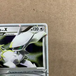 2009 Pokemon TCG Arceus LV.X 96/99 Platinum Holo Rare Card - Image 4