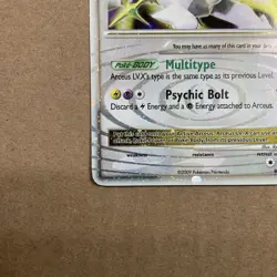 2009 Pokemon TCG Arceus LV.X 96/99 Platinum Holo Rare Card - Image 5
