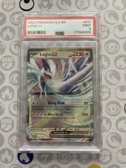 Pokemon SV Scarlet Violet CLV Classic Collection Lugia 017 PSA 9 MINT - Image 1