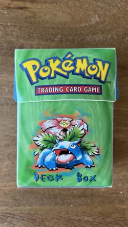 Venusaur/Gyarados Pokemon Deck Box TCG 1999 Ultra Pro Wizards Of The Coast - Image 1